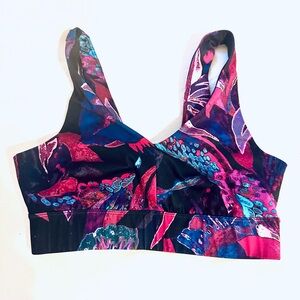 All in Motion Multicolor Sports Bra Medium